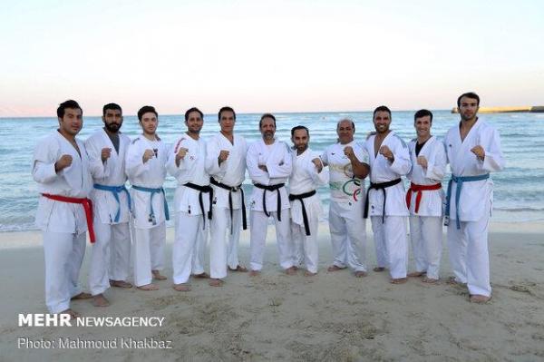 خاتمه اردوی تیم ملی کاراته و بازگشت به تهران