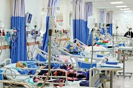 9 هزار و 670 بیمار کرونایی در بیمارستان های مرکز بستری شدند